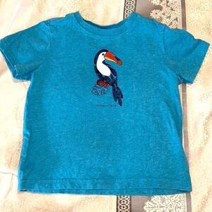 Janie & Jack Toddler Tee with Parrot
